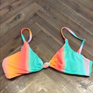 Dippin Daisys Vibrant Tie-Dye Bikini Top